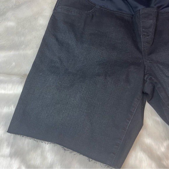 Over Belly Bermuda Maternity Jean Shorts -Isabel Maternity by Ingrid & Isabel 16 - Picture 8 of 17